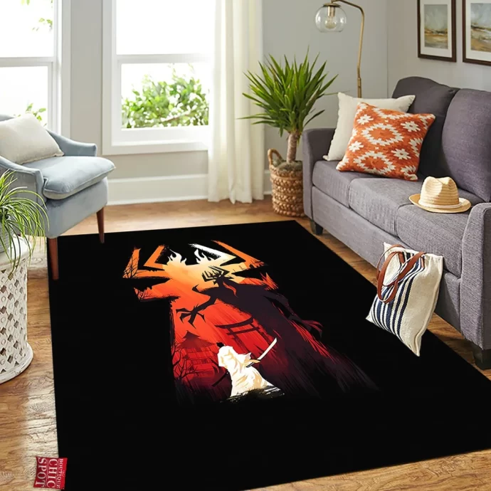 Samurai Jack Rectangle Rug