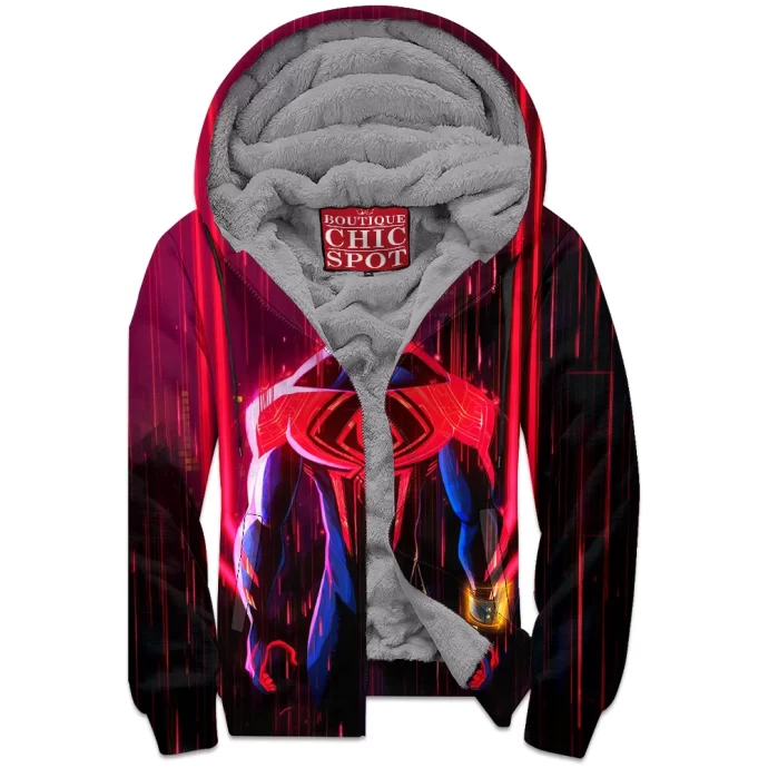 Spider-man Zip Fleece Hoodie