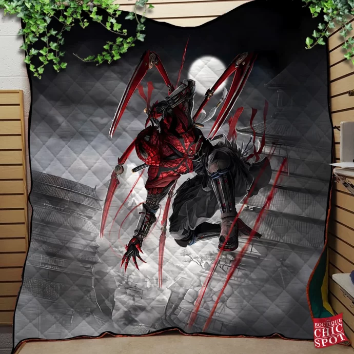 Spider-man Quilt Blanket