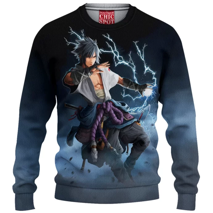 Uchiha Sasuke Knitted Sweater