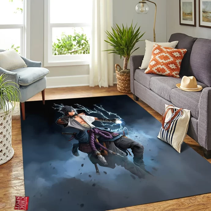 Uchiha Sasuke Rectangle Rug