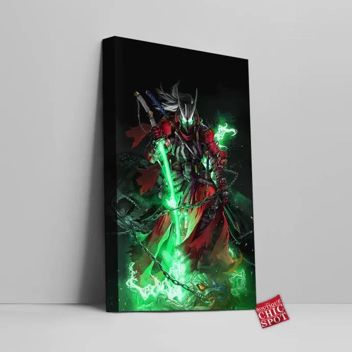 Samurai Spawn Canvas Wall Art