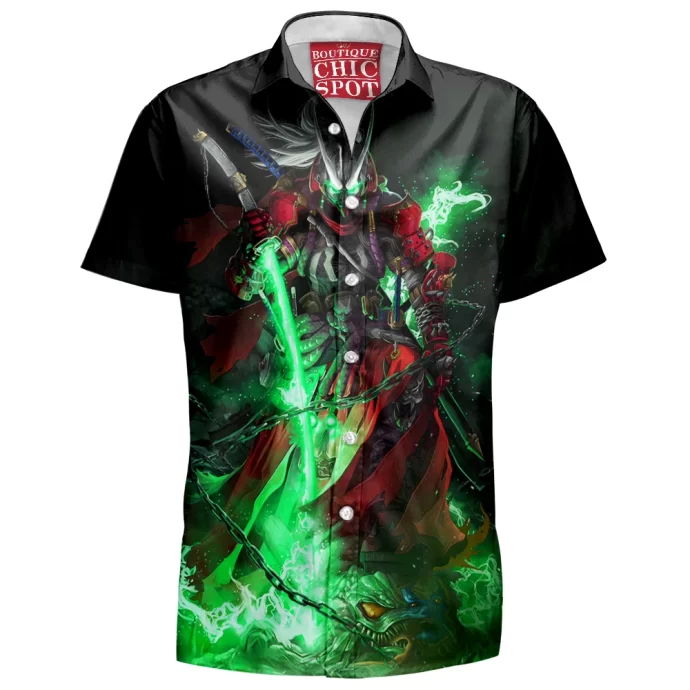 Samurai Spawn Hawaiian Shirt