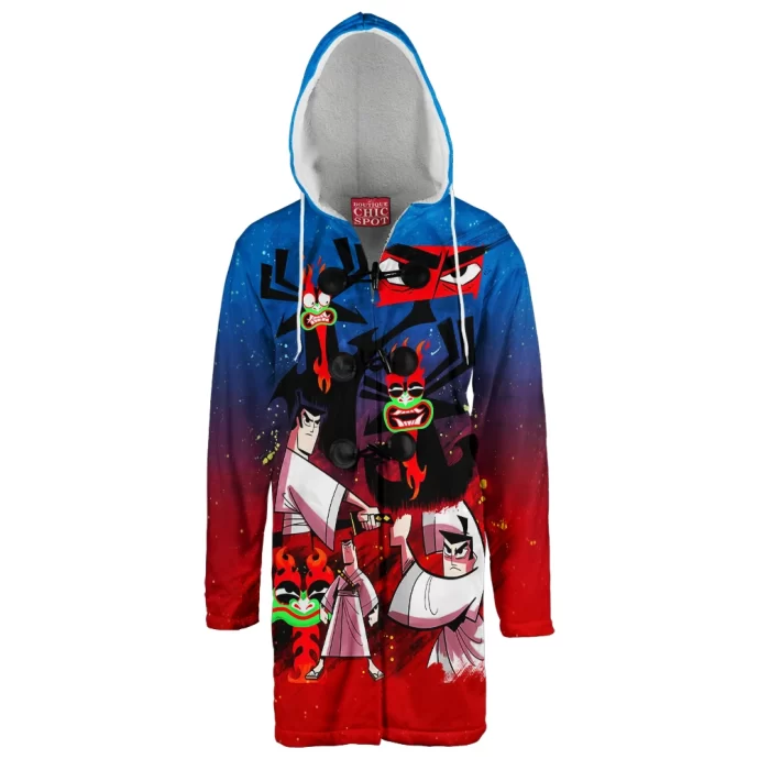 Samurai Jack Hooded Cloak Coat