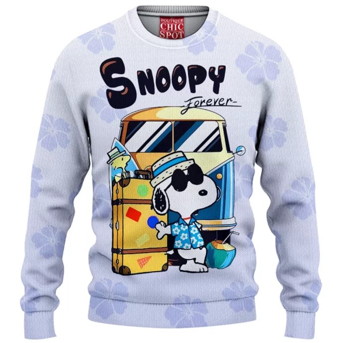 Snoopy Knitted Sweater