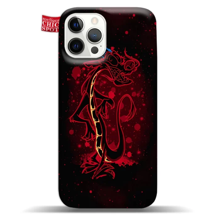 Mushu Mulan Phone Case Iphone