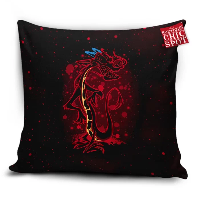 Mushu Mulan Pillow Cover