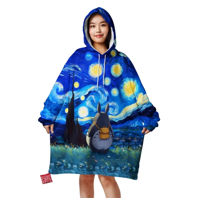 Totoro Blanket Hoodie