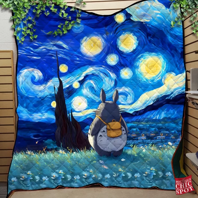 Totoro Quilt Blanket