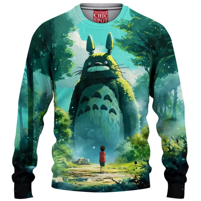 Totoro Knitted Sweater