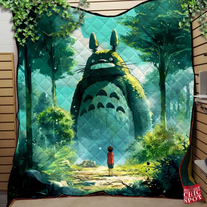 Totoro Quilt Blanket