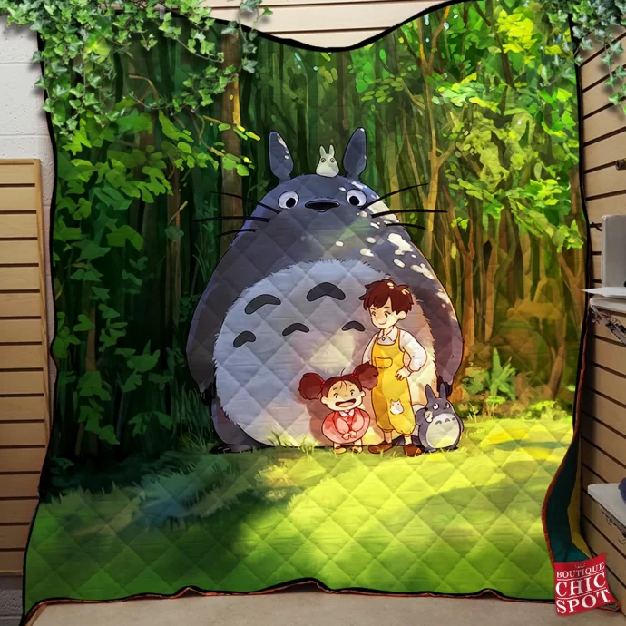 Totoro Quilt Blanket