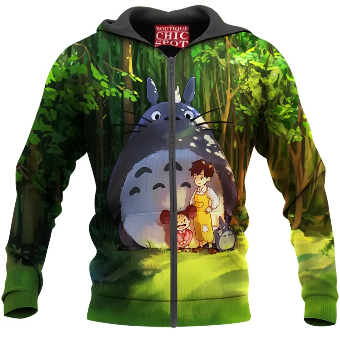 Totoro Zip Hoodie