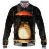 Totoro Baseball-Jacket, Anime Baseball-Jacket, Ghibli Baseball-Jacket
