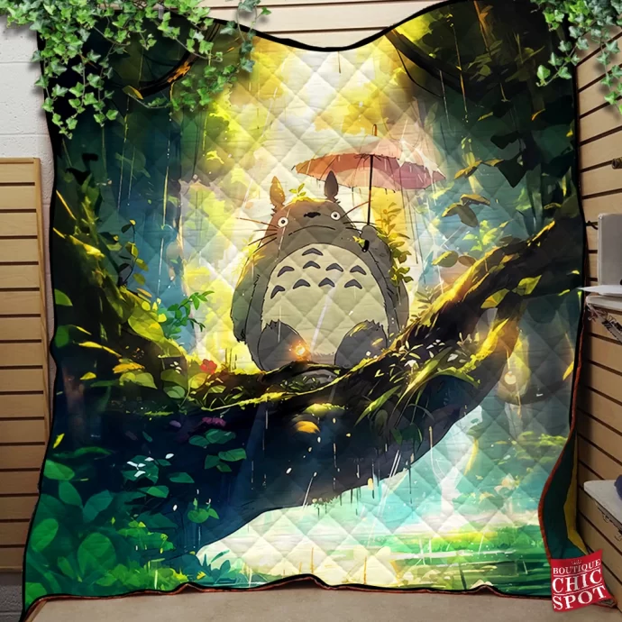 Totoro Quilt Blanket