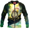 Totoro Zip-Hoodie, Anime Zip-Hoodie, Ghibli Zip-Hoodie