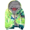 Anime Zip-Fleece-Hoodie, Pokemon Zip-Fleece-Hoodie