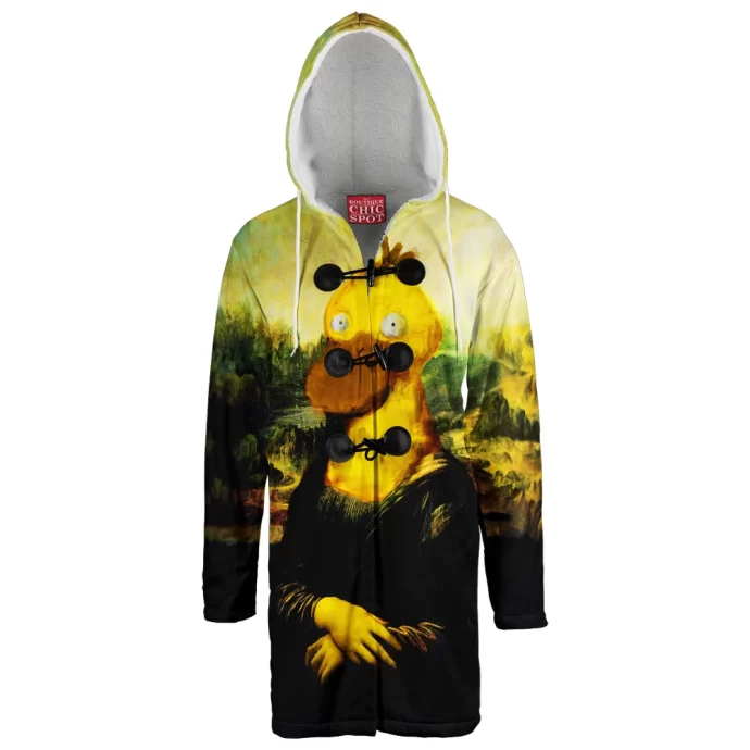 Psychoduck Hooded Cloak Coat