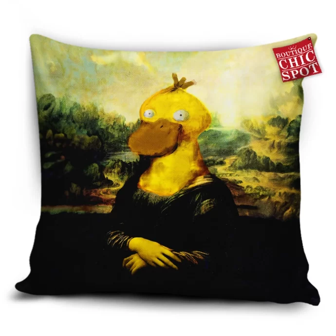 Psychoduck Pillow Cover