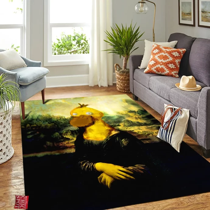 Psychoduck Rectangle Rug