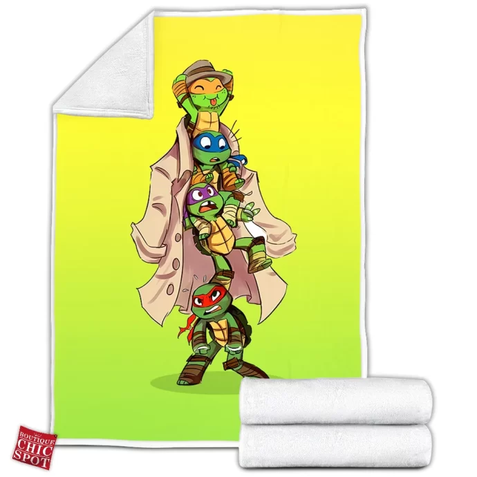 Ninja Turtles Fleece Blanket