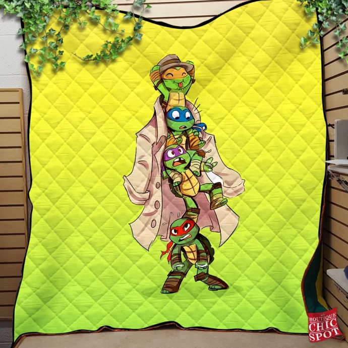 Ninja Turtles Quilt Blanket