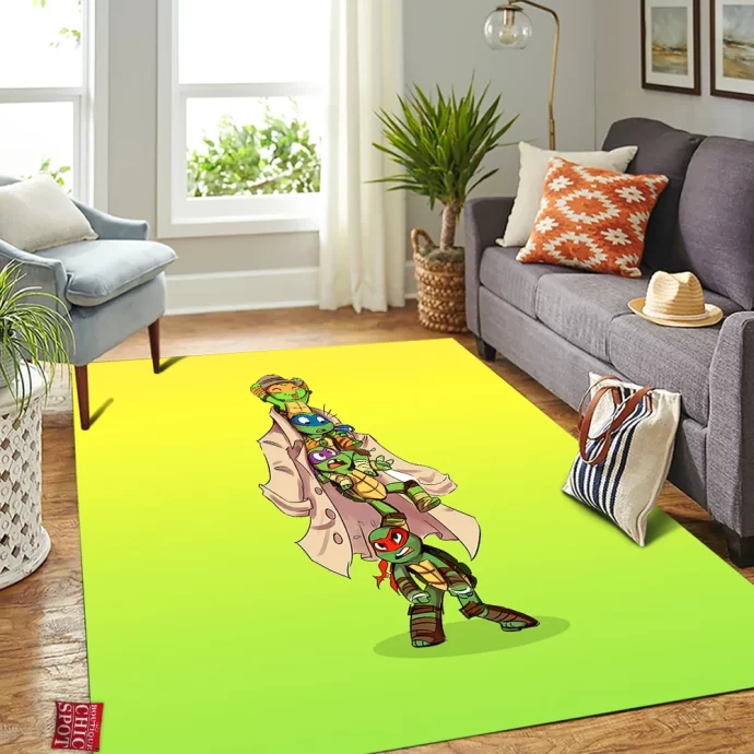 Ninja Turtles Rectangle Rug