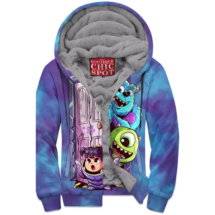 Monsters Zip Fleece Hoodie