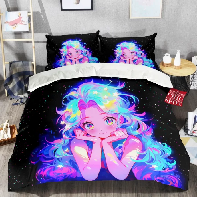 Anime Girl Bedding Set