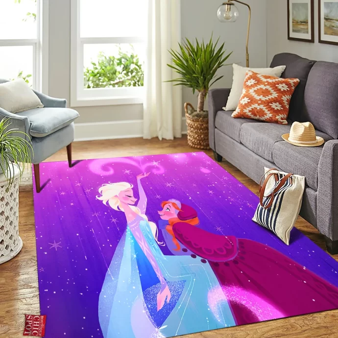 Elsa and Anna Rectangle Rug