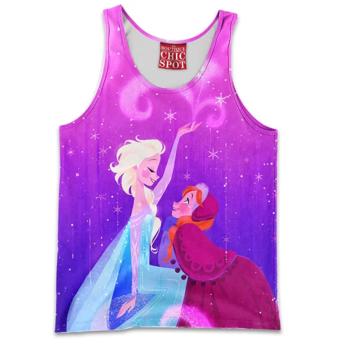 Elsa and Anna Tank Top