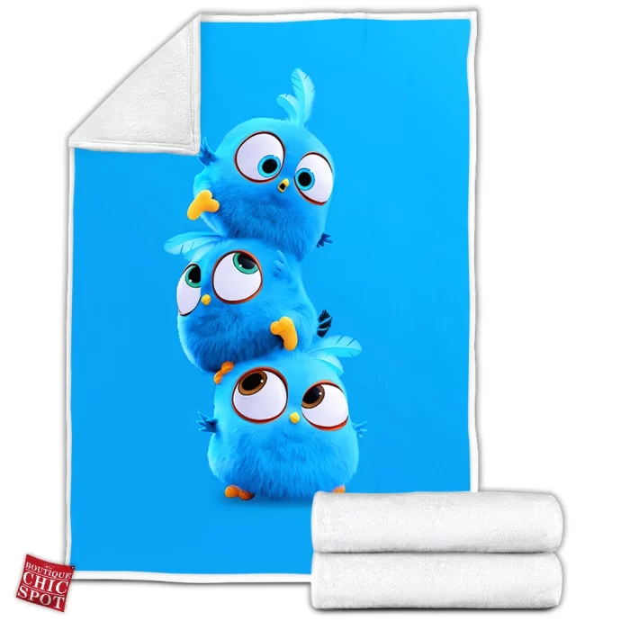 Angry Birds Blues Fleece Blanket