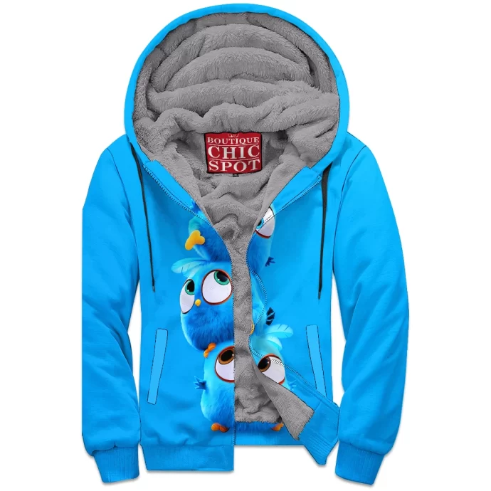 Angry Birds Blues Zip Fleece Hoodie