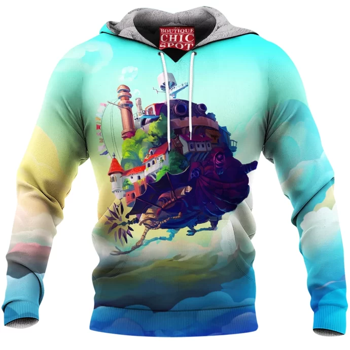 Howl's Moving Castle Fleece Hoodie