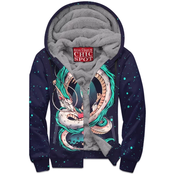 Spirited Away Zip Fleece Hoodie