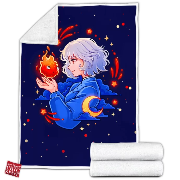 Sophie Hatter Howl's Moving Castle Fleece Blanket