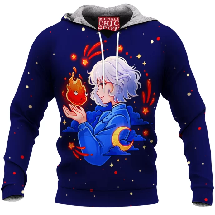 Sophie Hatter Howl's Moving Castle Fleece Hoodie