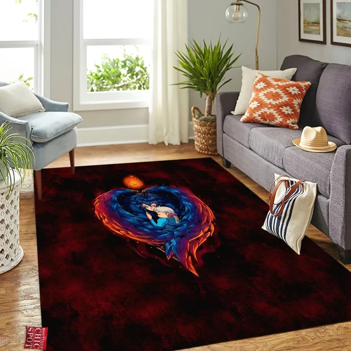 Howl and Sophie Rectangle Rug