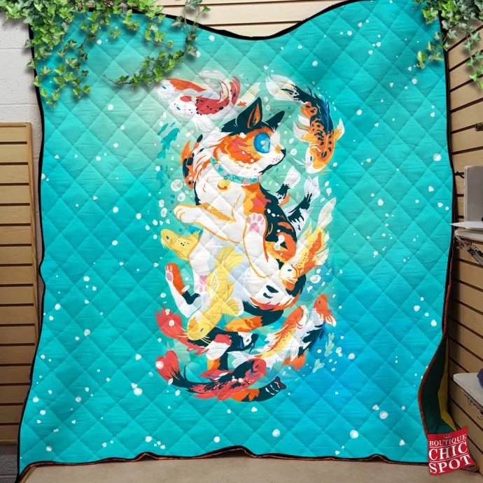 Koilico cute Quilt Blanket