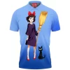 Anime Polo Shirt, Kikis Delivery Service Polo Shirt, Ghibli Polo Shirt