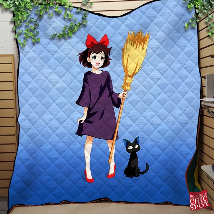 Kiki’s Delivery Service Quilt Blanket