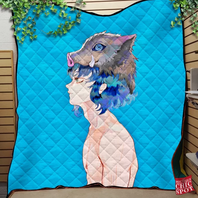 Inosuke Quilt Blanket