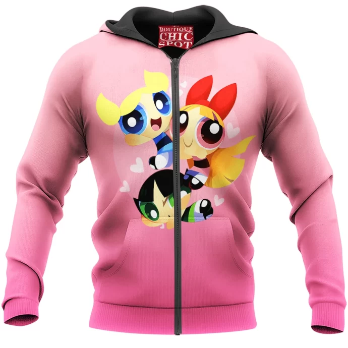 The Powerpuff Girls Zip Hoodie