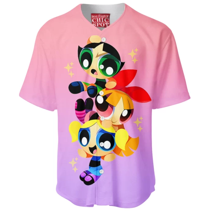 The Powerpuff Girls Baseball Jersey