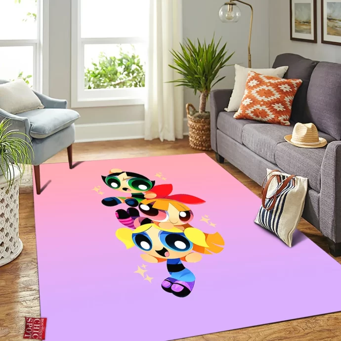 The Powerpuff Girls Rectangle Rug