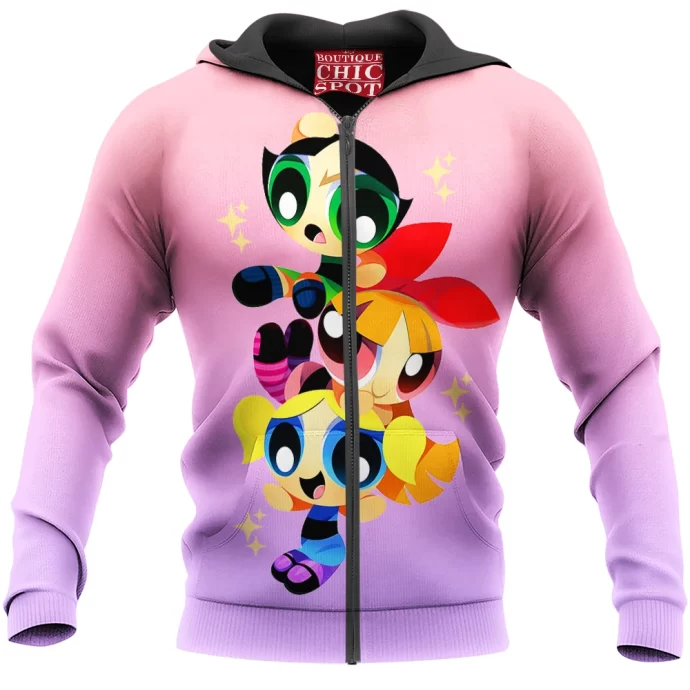 The Powerpuff Girls Zip Hoodie