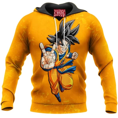 Anime Hoodie, Dragon Ball Hoodie, GoKu Hoodie
