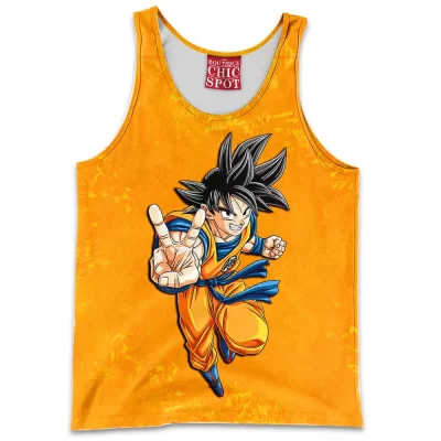 Anime Tank-Top, Dragon Ball Tank-Top, GoKu Tank-Top