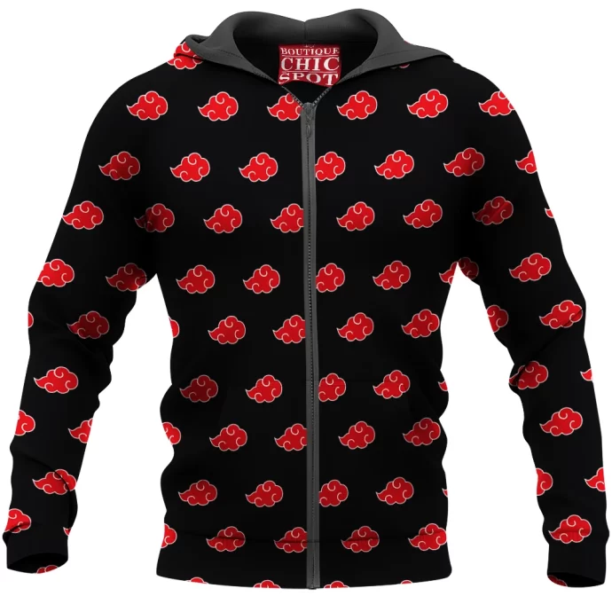 Naruto Akatsuki Zip Hoodie