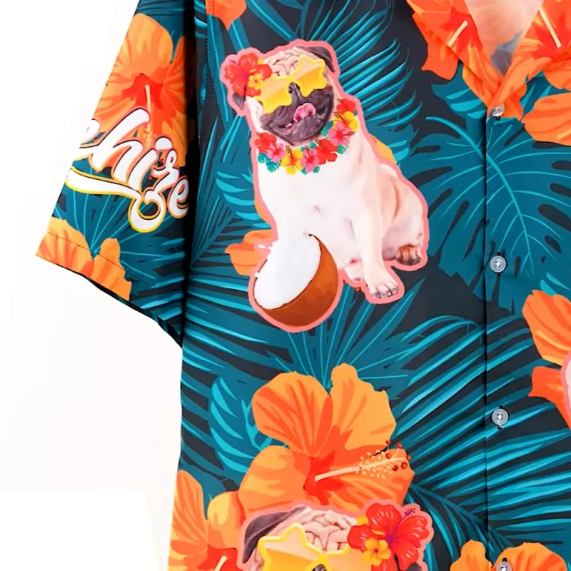 Anime Girl Hawaiian Shirt